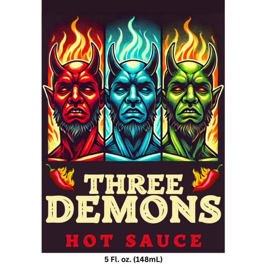 Three Demons Hot Sauce